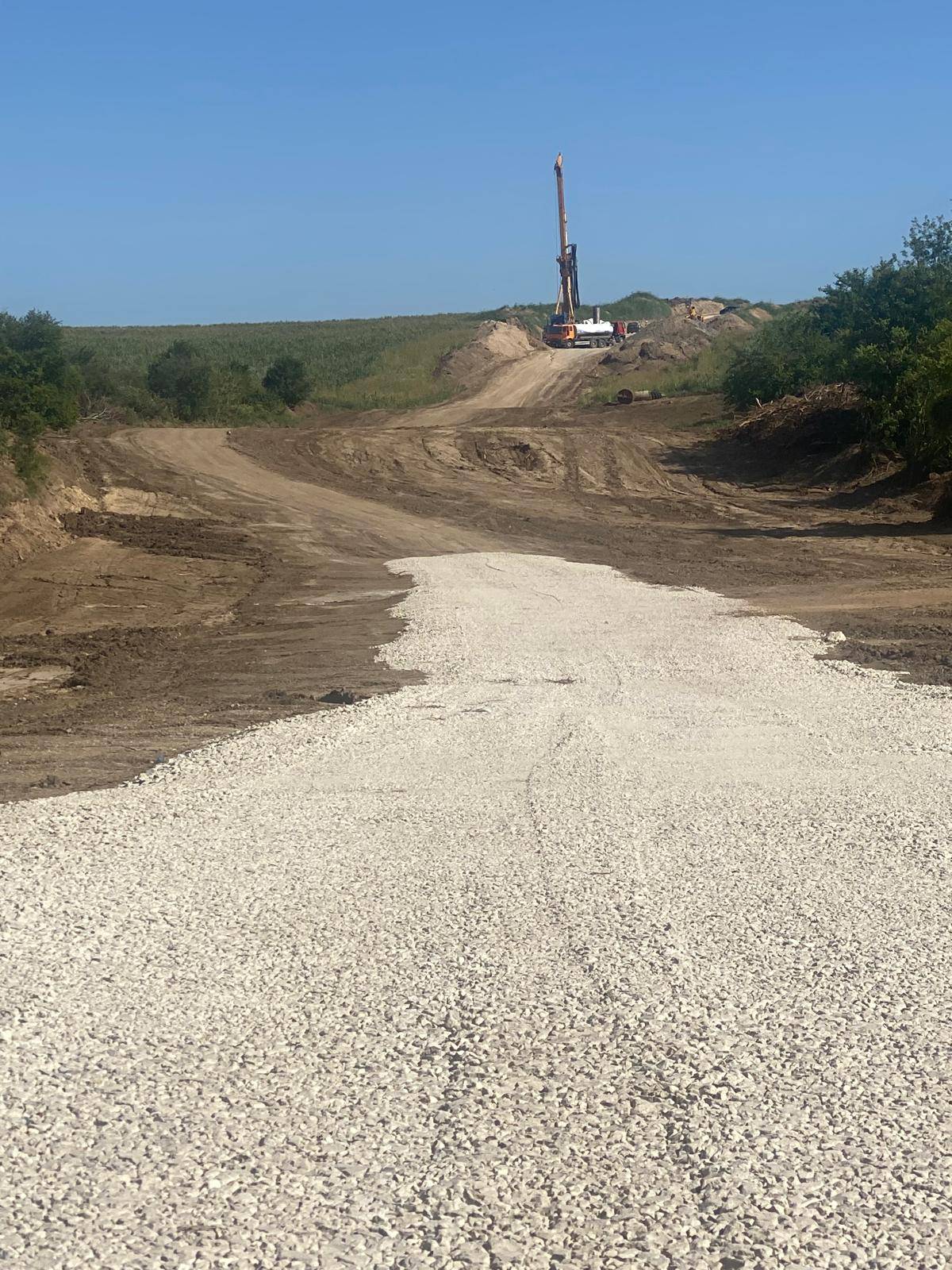  Изграждане на обходния път край Бяла 